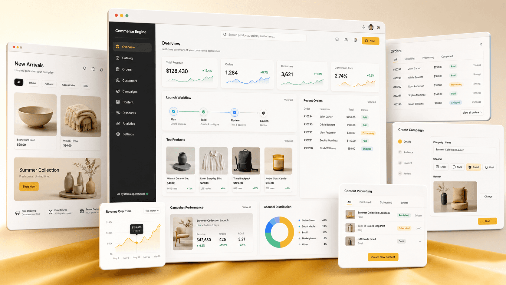 Commerce Engine project preview